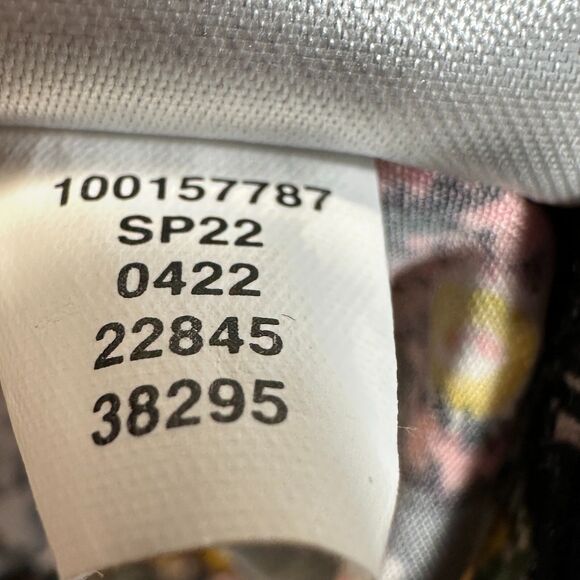 INC International Concepts Top Sz PL Floral Ruched Front Button Up V-Neck Blouse - Picture 11 of 11